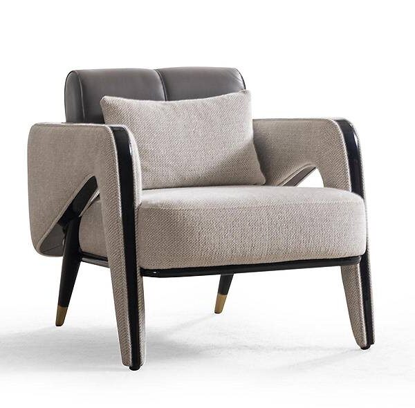 Premium Ottomaanse Berjer — Luxe handgemaakte fauteuil