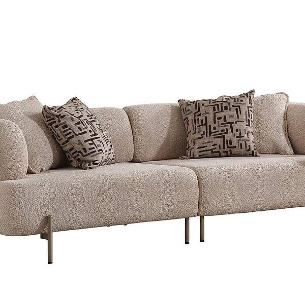 Premium Rush designbank met geïntegreerde salontafel