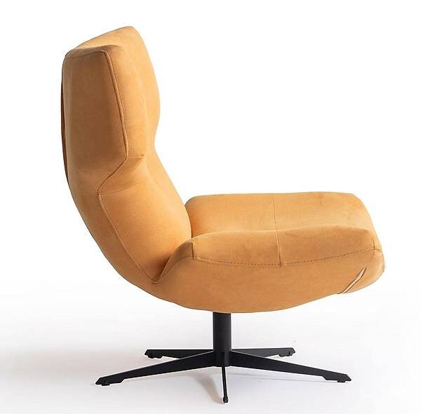 Premium sportfauteuil Hardal — luxe mosterdkleurig comfort
