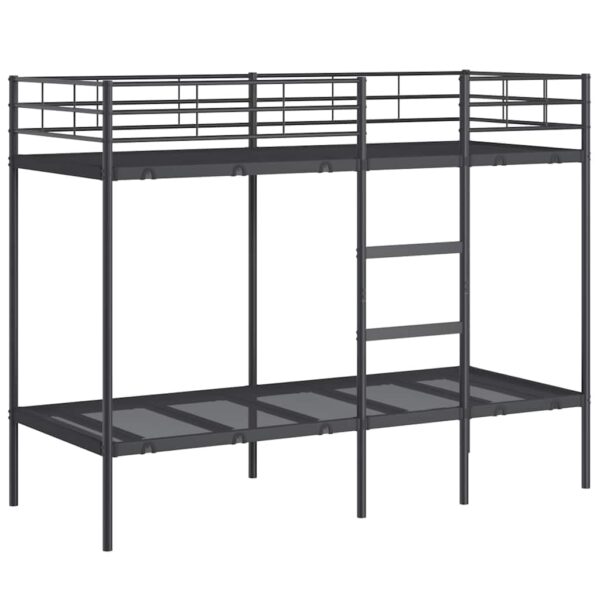 Premium stalen stapelbed 75x190 cm - compact & stevig