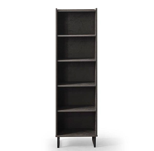 Premium Zwarte Boekenkast Kitaplýk – Modern & Ruimtebesparend