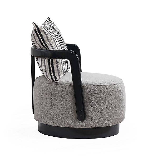 Premium zwarte Bologna fauteuil — luxe design en comfort