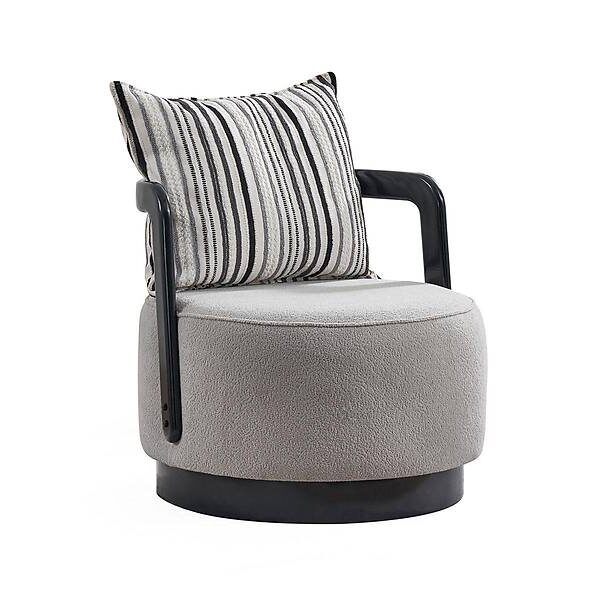 Premium zwarte Bologna fauteuil — luxe design en comfort