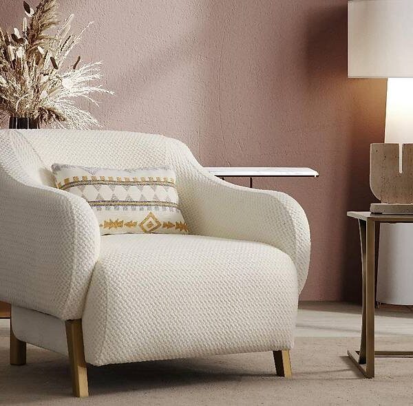 Ramona Fauteuil Antik Gold — Premium kwaliteit