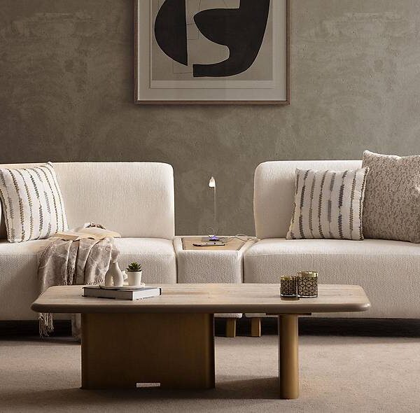 Ramona luxe designbank in antiek goud — premium kwaliteit