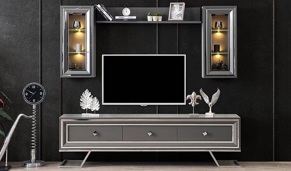 Rixos Luxe Grijs tv-meubel — Premium kwaliteit