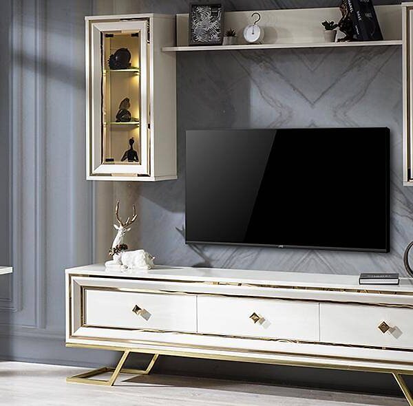 Rixos Luxury ecru tv-meubel | Luxe kwaliteit
