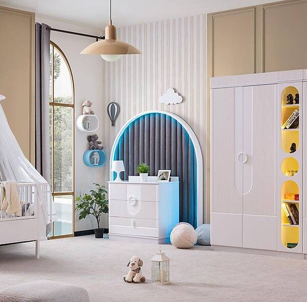 Rumba Witte Babykamer — Luxe design & complete set