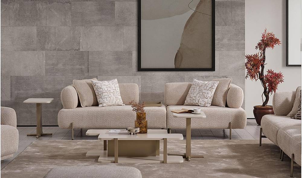 Rush Designbank met Geïntegreerde Salontafel – Luxe Kwaliteit
