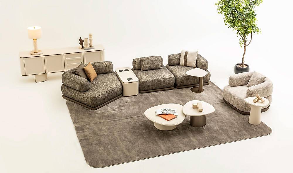 Sardunya Small Hoekbank - Compact ontwerp, premium kwaliteit