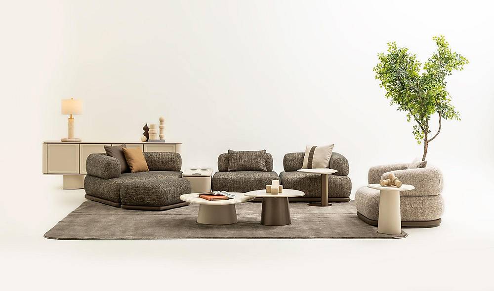 Sardunya Small Hoekbank - Compact ontwerp, premium kwaliteit