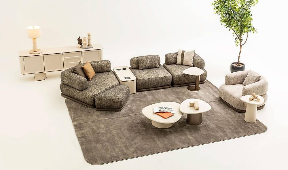 Sardunya Small Hoekbank - Compact ontwerp, premium kwaliteit