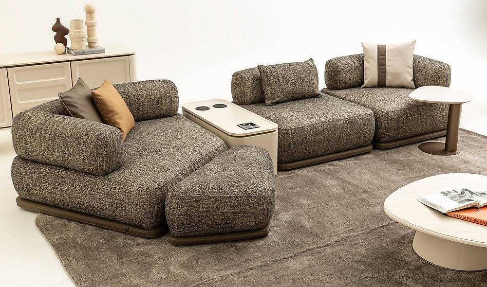 Sardunya Small Hoekbank - Compact ontwerp, premium kwaliteit