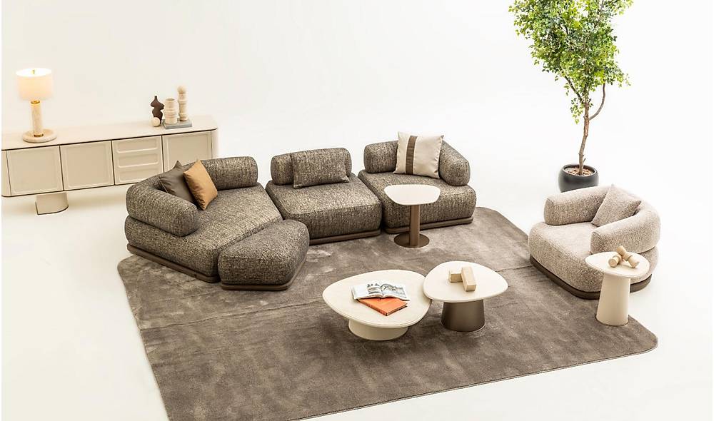Sardunya Small Hoekbank - Compact ontwerp, premium kwaliteit