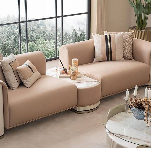 Seramoni Kanepe — Designbank met hoog zitcomfort