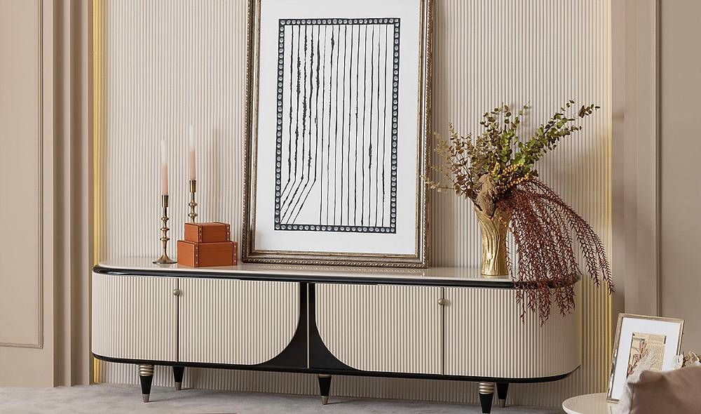 Seramoni Luxe Eetkamer Set – Premium design & massief hout