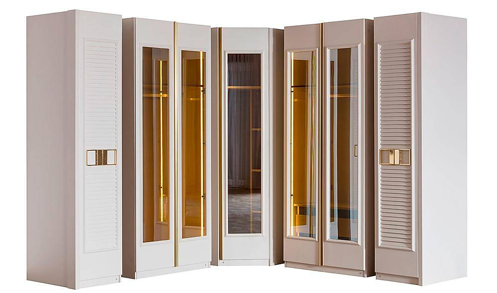 Serenýty Luxury Hoekkast — Premium Kledingkast