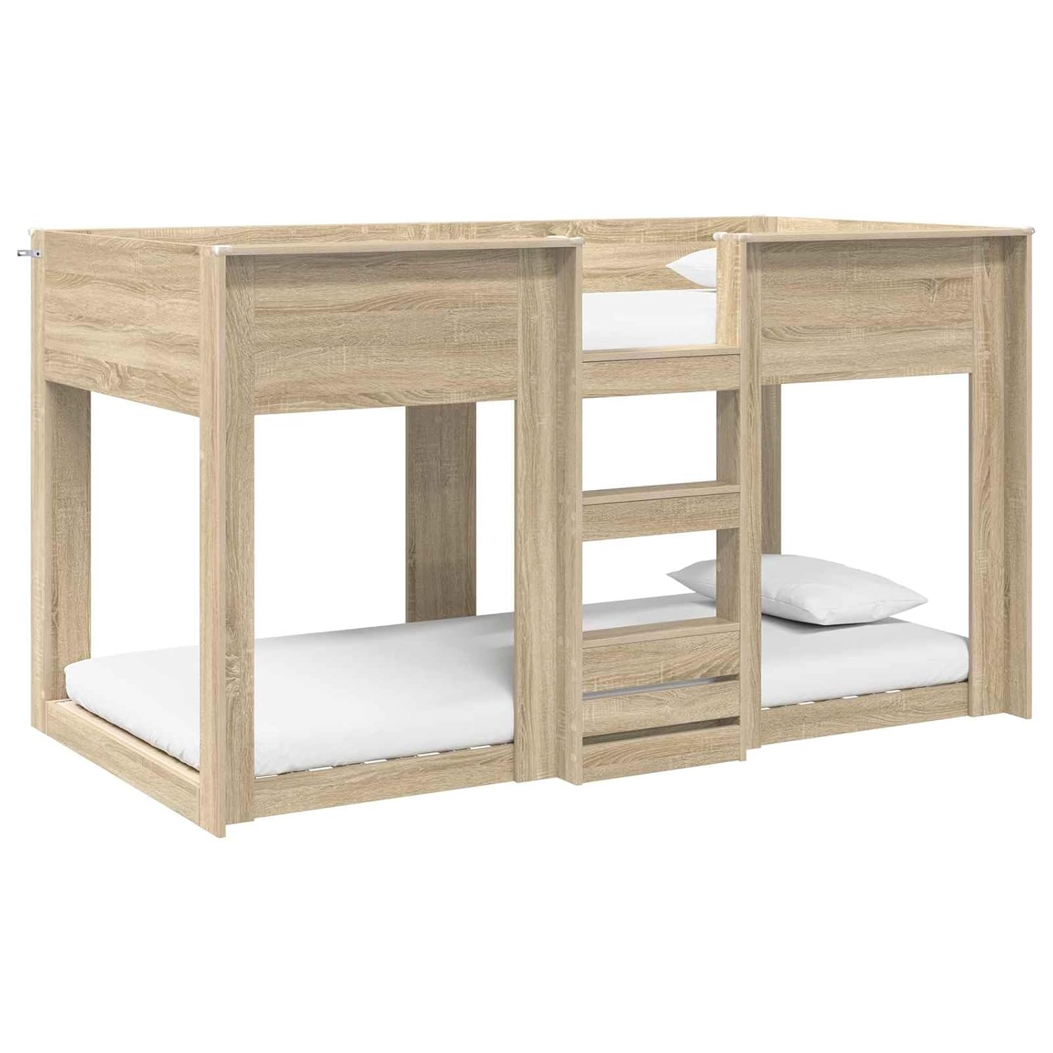 Stapelbed Sonoma eik 100x200 – ruimtebesparend design