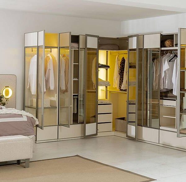 Sunny slaapkamerset met opbergbed & hoekkast - premium kwaliteit