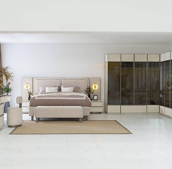 Sunny slaapkamerset met opbergbed & hoekkast - premium kwaliteit