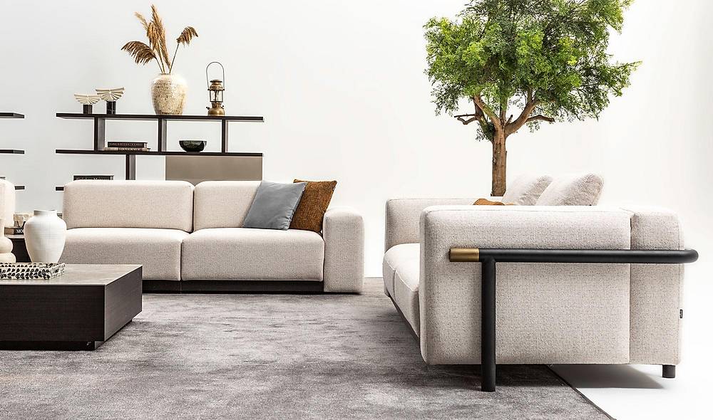 Tesla Driezitsbank – Luxe design & hoogwaardige kwaliteit