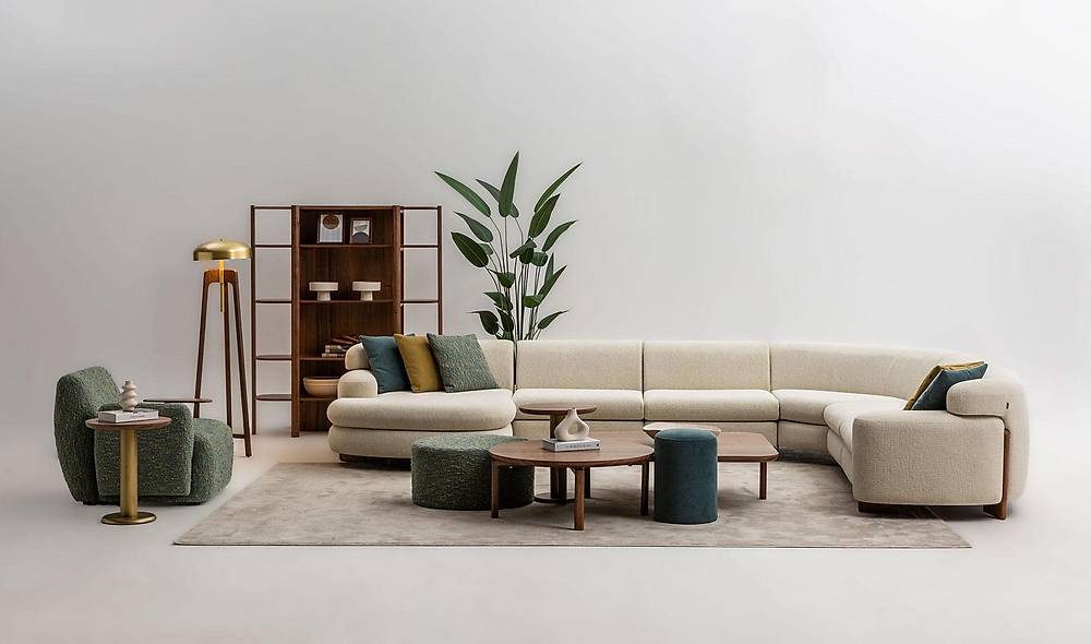 Uras Luxe Hoekbank — Premium design voor uw woonkamer