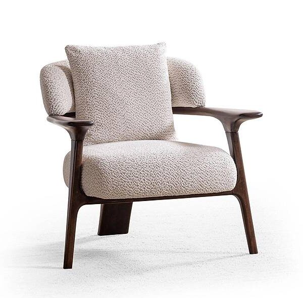 Velovis Witte Designfauteuil — Premium kwaliteit en comfort