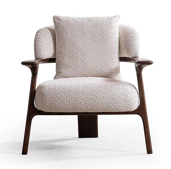 Velovis Witte Designfauteuil — Premium kwaliteit en comfort